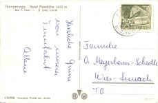 Ibergeregg - Hotel Passhöhe