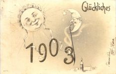 Jahreszahl 1903 - Neujahr