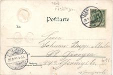 Kaisermanöver 1899 - Litho