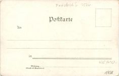 Gruss aus Bruchsal - Litho
