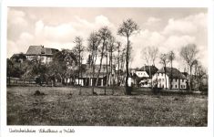 Unteröwisheim Baden - Schulhaus und Mühle