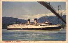 Dampfer CPR Princess Patricia - Vancouver