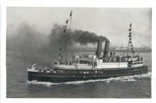 Ship Dampfer Vorwärts - Hamburg