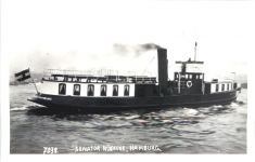 Ship Dampfer Senator Nöidecke - Hamburg