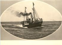 Warnemünde - Dampfer Kaiser Wilhelm