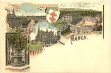 Souvenir de Nancy - Litho