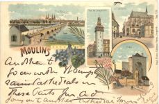 Moulins s Allier - Litho