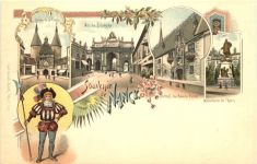 Souvenir de Nancy - Litho