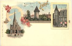 Souvenir de Rouen - Litho - Verlag Carl Künzli