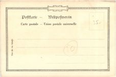 Souvenir de Bethlehem - Kaiserreise 1898 - Litho