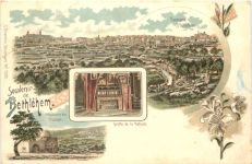 Souvenir de Bethlehem - Litho