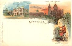 Souvenir d Alger - Litho
