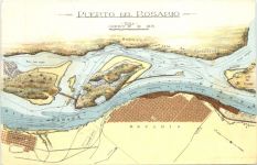 Argentina - Puerto del Rosario - Litho