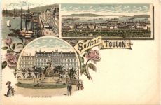 Souvenir de Toulon - Litho - Verlag Killinger