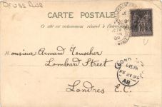 Souvenir de Villefranche - Litho