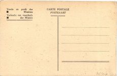 Congo Belge - Une reponse