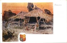 Palmerston - Litho - New Zealand