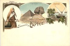 Egypt - Souvenir d Egypte - Litho