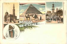 Egypt - Souvenir d Egypte - Litho
