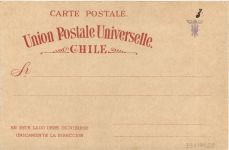 Chile - Saludo de Valparaiso - Litho