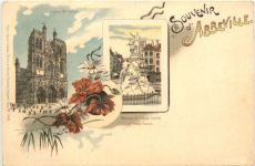 Souvenir d Abbeville - Litho