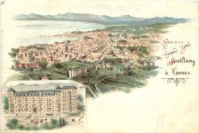 Cannes - Grand hotel Montfleury - Litho