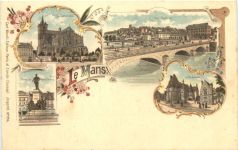 Le Mans - Litho - Verlag Carl Künzli