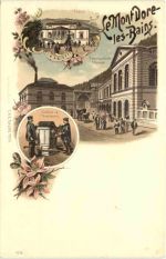 Le Mont Dore les Bains - Litho - Verlag Carl Künzli