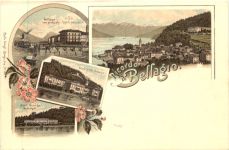 Ricordo di Bellagio - Litho - Verlag Carl Künzli