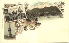 Ricordo di Como - Litho