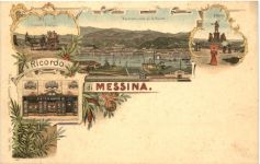 Ricordo di Messina - Litho