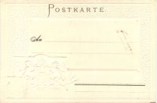Gruss aus Regensburg - Litho - Prägekarte