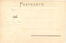Rothenburg o. T. - Litho - Prägekarte