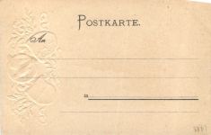 Gruss aus Ulm - Litho - Prägekarte