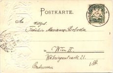 Bad Reichenhall - Litho - Prägekarte