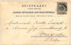 Briefmarken Nederland - Litho Prägekarte