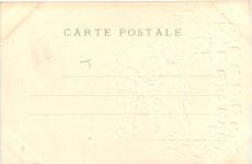 Schweiz - Litho Prägekarte