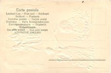 Schweiz Friedrich Schiller 100. Todestag - Litho Prägekarte