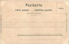 Romanshorn - Litho Prägekarte