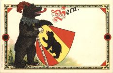 Kanton Bern Wappen - Litho