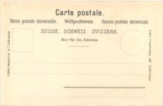 Kanton Schwyz Wappen - Litho
