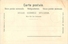 Kanton Unterwalden Wappen - Litho