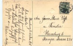 Ein Deutscher Gruss Wappen - Litho Prägekarte