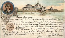 Chicago - Worlds Columbian Exposition - Litho