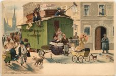 Möbel Transport - Umzug - Litho