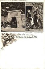 Gruss aus Berchtesgaden - Litho