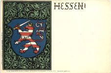 Hessen Wappen - Litho