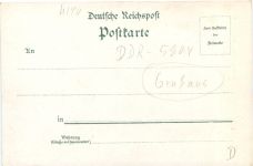 Gruss aus Friedrichroda - Litho