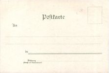 Gruss von der Wiesbaden - Litho