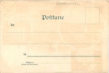 Gruss von der Wörishofen - Litho